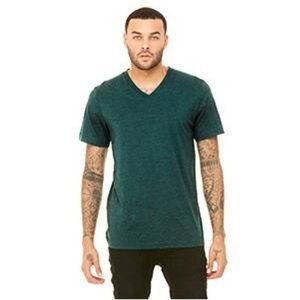 Rock & Republic Men’s Shirt Short Sleeve V-Neck Green T-Shirt